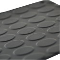 Tapis caoutchouc noir 1200mm x 10m Typ IN 32