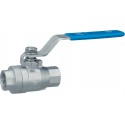 Vanne a bille en acier inoxydable 842 Passage intégral DN 10