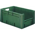 Caisse de transport gerbable VTK 600/270-4 rouge (Par 2)