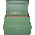 Coffre acier vert 830x440x340mm (H)