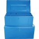Coffre acier bleu 830x440x340mm (H)