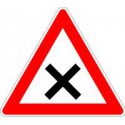 Panneau VKZ .102 Dreieck 900mm Intersection