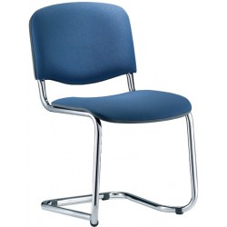 Chaise ISO swing chrom/bleu (Par 3)