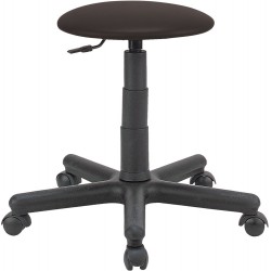 Tabouret Goliat K.-leder noir