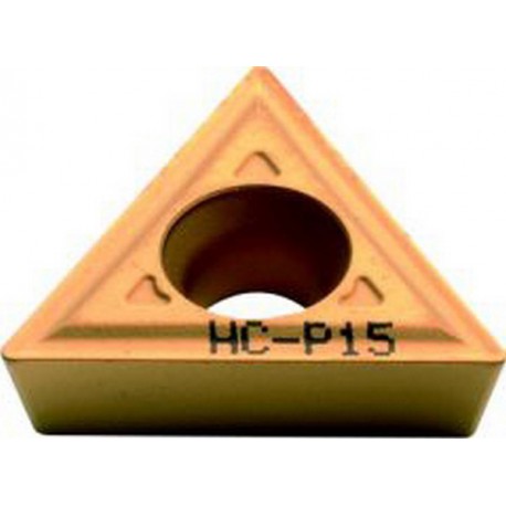 Plaquette amovible de fraisage ISO, Désignation : TCMT 110208 WM MTM10, Rayon d'angle : 0,8 (Par 10)