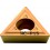 Plaquette amovible de fraisage ISO, Désignation : TCMT 16T304 WM MTM10, Rayon d'angle : 0,4 (Par 10)