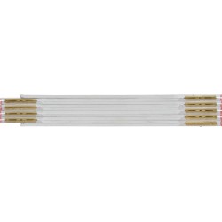 Règle pliante bois 3m - blanc 2mx16mm