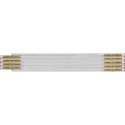 Règle pliante bois 3m - blanc 2mx16mm
