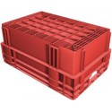 Bac plastique DTK 600x400x420 mm vert (Par 4)