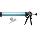 Pistole a cartouche Profi avec 3 embouts 600 ml