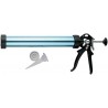 Pistole a cartouche Profi avec 3 embouts 600 ml
