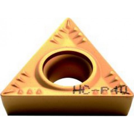 Plaquette amovible de fraisage ISO, Désignation : TCMT 16T304 WM PTT20, Rayon d'angle : 0,4 (Par 10)