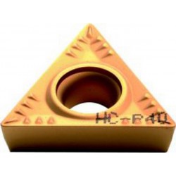 Plaquette amovible de fraisage ISO, Désignation : TCMT 16T308 WM PTT35, Rayon d'angle : 0,8 (Par 10)
