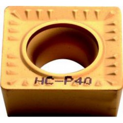 Plaquette amovible de fraisage ISO, Désignation : SCMT 09T308 WM MTM10, Rayon d'angle : 0,8 (Par 10)