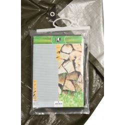 Bache 5x6 m 140g/m2 coins CircumP
