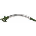 Bec verseur souple avec tuyau air 38 cm pour bidon d'essence tôle d'acier 1 PCS