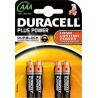 Piles Plus Power AAA (MN2400/LR03)K4 Duracell