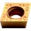 Plaquette amovible de tournage ISO, Désignation : CCMT 09T304 WM PTT35, Rayon d'angle : 0,4 (Par 10)