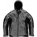 Veste Softshell INDUSTRY gris/noir,Taille M