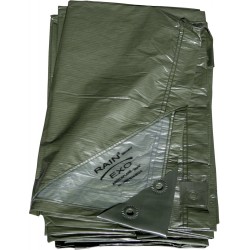 Bache vert , 90g/m2, 4x6m