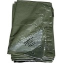 Bache vert , 90g/m2, 10x15m