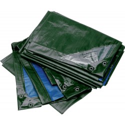Bache 150g/m2, 1,5x3m, gr/bl
