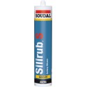Silirub S Mastic spécial sanitaire et cuisine 310ml gris SOUDAL (Par 15)