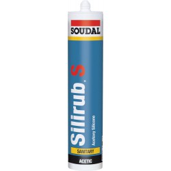 Silirub S Mastic spécial sanitaire et cuisine 310ml manhattan SOUDAL (Par 15)