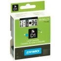 DYMO Cassette Ruban D1 24 mm x 7,0 m Noir sur blanc