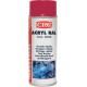 Acrylique RAL 3000 rouge brique 400ml aérosol (Par 6)