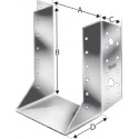 Sabot de charpente exterieur BSN140/180 SST (Par 25)