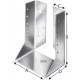 Sabot de charpente interieur BSI120/160 SST (Par 25)