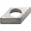 Pièces de rechange, porte-outils ISO 93° SDJCR/L, Modèle : Cale d'appui