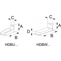 PIÈCE INFÉRIEURE D'ANCRAGE DE TENSION SST HDBU163G (Par 25)