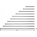 Clou de chevron SN, galvanisé 6,0x 300 (Par 50)