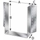 Sabot de charpente BSD160/200 SST (Par 20)