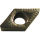 Plaquette amovible de tournage ISO, Désignation : DCGT 11T304 AL KNH 5010, Rayon d'angle : 0,4 (Par 10)