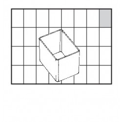 Raaco utilisation Set type 55 A, 16 x A9–1, transparent, 105347