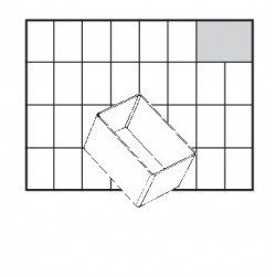 Raaco utilisation Set type 55 A, 8 x A8–1, transparent, 109888