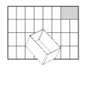 Raaco utilisation Set type 55 A, 8 x A8–1, transparent, 109888
