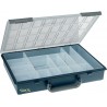 Mallette à compartiments plastique assortiment 55 4x8-15 bleu raaco 1 PCS