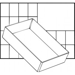 Raaco utilisation Set type 55 A, 2 x A6–1, transparent, 136495