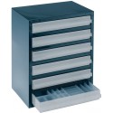 Magasin a tiroir Typ 6-3 bleu
