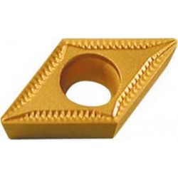 Plaquette amovible de tournage ISO, Désignation : DCMT 11T304 F PMK 5025, Rayon d'angle : 0,4 (Par 10)