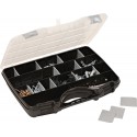 Coffre polyvalent 47 noir-argent 460x350x81