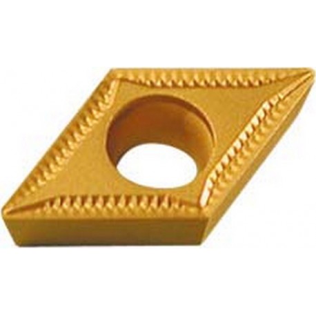 Plaquette amovible de tournage ISO, Désignation : DCMT 11T308 F PMK 5025, Rayon d'angle : 0,8 (Par 10)