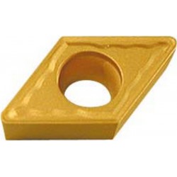 Plaquette amovible de tournage ISO, Désignation : DCMT 070204 M PMK 5025, Rayon d'angle : 0,4 (Par 10)
