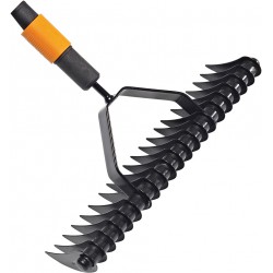 Fiskars 135513 QuikFit Scarificateur avec tete en Acier (Par 2)