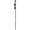 Fiskars 115562 télescopique longue-portée télescopique avec adaptateur Scie Arbre, Longueur 240–410 cm