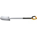 Beche bord pointu L avec tete/manche en Acier - Fiskars 131483 Xact